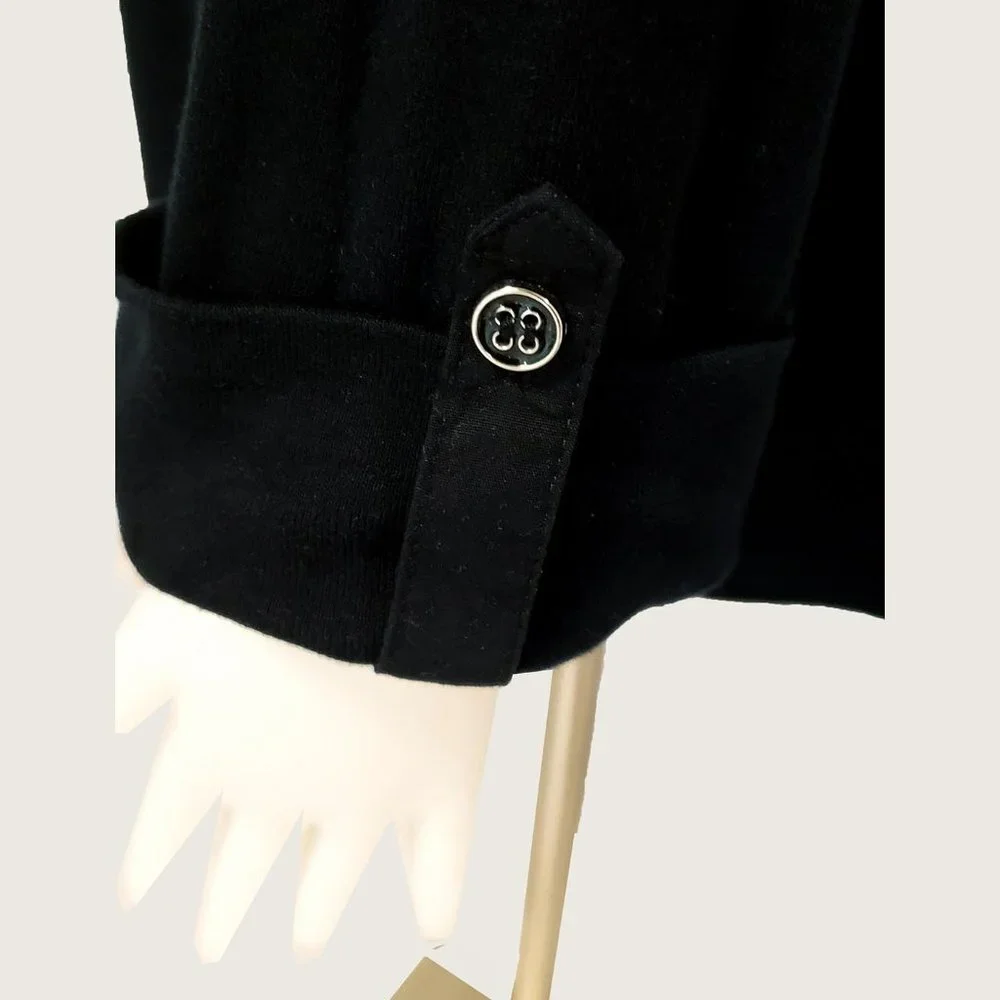 Karen Scott Four Button Top​ - Picture 7 of 8